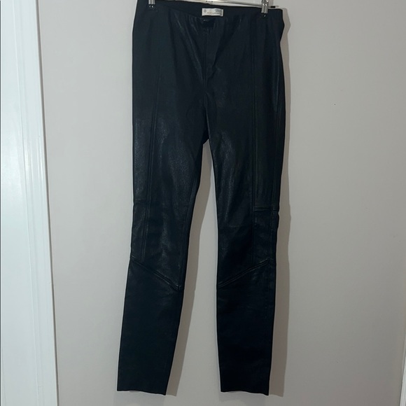 Odd Molly 100% Lamb Nappa leather Moto Pull on pants